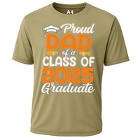 Proud Dad Of A 2025 Graduate Dad Graduation Senior 2025 Cooling Performance Crew T-Shirt