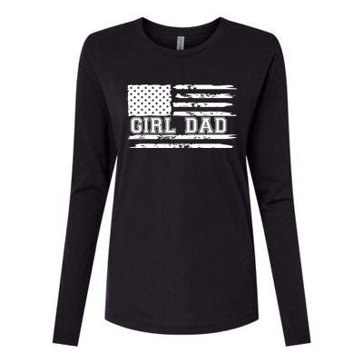 Proud Dad Of Father Of For Dad Xmas Fathers Day Womens Cotton Relaxed Long Sleeve T-Shirt