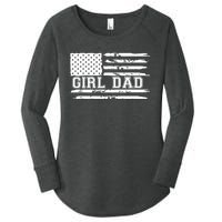 Proud Dad Of Father Of For Dad Xmas Fathers Day Women's Perfect Tri Tunic Long Sleeve Shirt