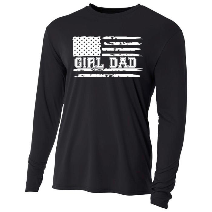 Proud Dad Of Father Of For Dad Xmas Fathers Day Cooling Performance Long Sleeve Crew