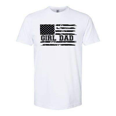 Proud Dad Of Father Of For Dad Xmas Fathers Day Softstyle CVC T-Shirt