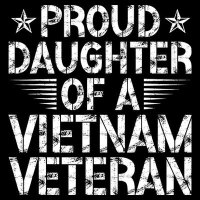 Proud Daughter Of A Vietnam Veteran Vintage T-Shirt