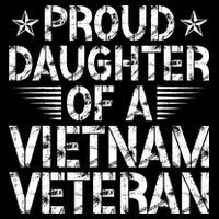 Proud Daughter Of A Vietnam Veteran Vintage Backpack