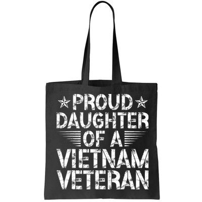 Proud Daughter Of A Vietnam Veteran Vintage Bag