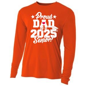 Proud Dad Of A 2025 Senior Grad Cooling Performance Long Sleeve Crew