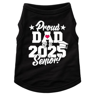 Proud Dad Of A 2025 Senior Grad Doggie Tank