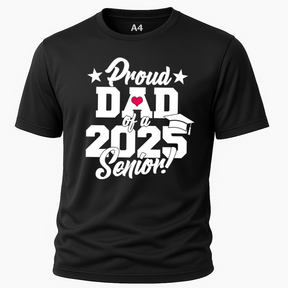 Proud Dad Of A 2025 Senior Grad Performance Shirt