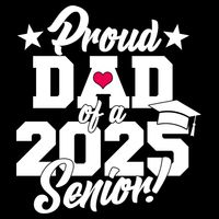 Proud Dad Of A 2025 Senior Grad Apron