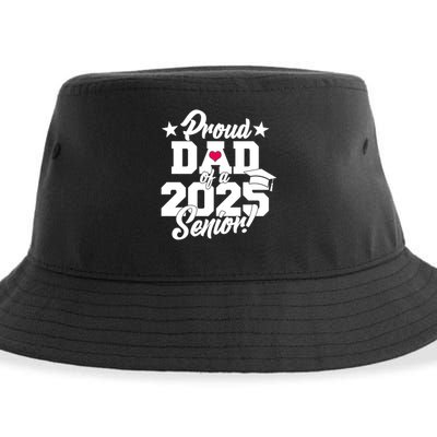 Proud Dad Of A 2025 Senior Grad Sustainable Bucket Hat