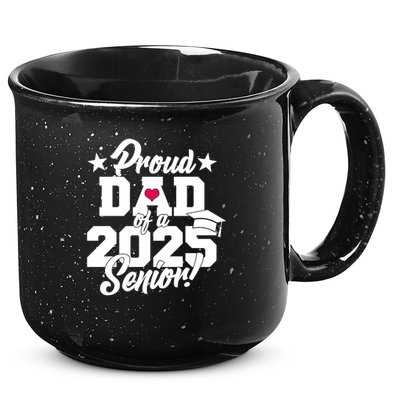 Proud Dad Of A 2025 Senior Grad 15oz Campfire Ceramic Mug