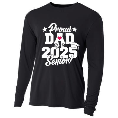 Proud Dad Of A 2025 Senior Grad Cooling Performance Long Sleeve Crew