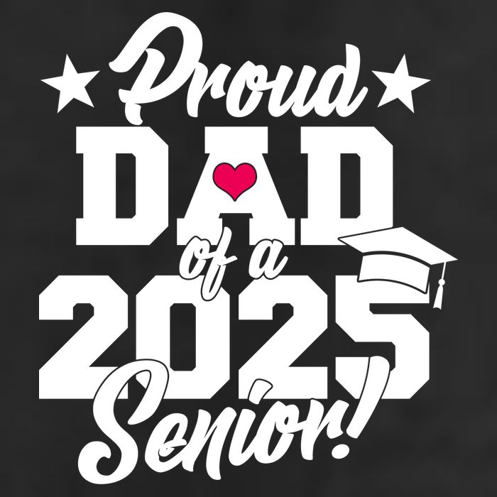 Proud Dad Of A 2025 Senior Grad Trucker Hat