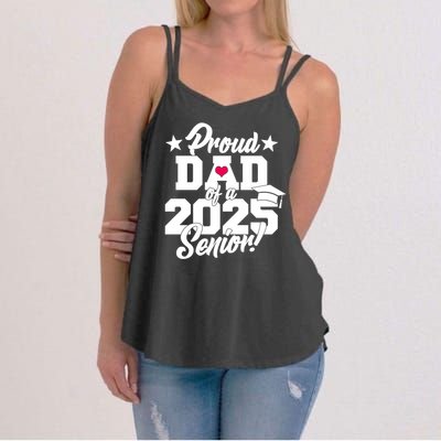 Proud Dad Of A 2025 Senior Grad Women's Strappy Tank