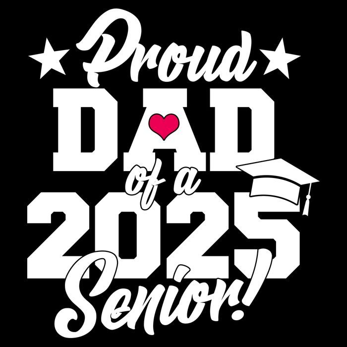 Proud Dad Of A 2025 Senior Grad Wool Snapback Cap