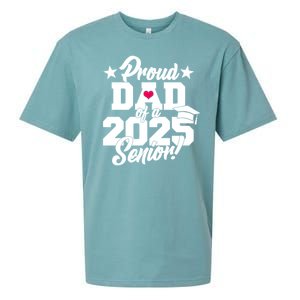 Proud Dad Of A 2025 Senior Grad Sueded Cloud Jersey T-Shirt