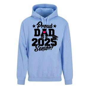 Proud Dad Of A 2025 Senior Grad Unisex Surf Hoodie