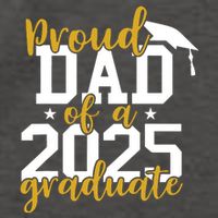 Proud Dad Of A 2025 Graduate Graduation Family Vector Backpack