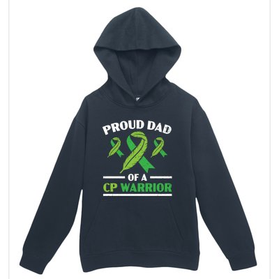 Proud Dad Of A Cp Warrior Cerebral Palsy Fathers Day Gift Urban Pullover Hoodie