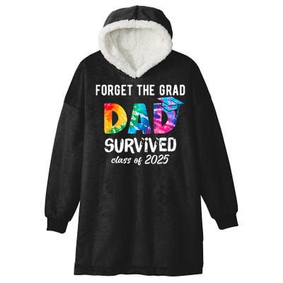 Proud Dad of A 2025 Graduate 2025 Hooded Wearable Blanket