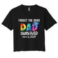 Proud Dad of A 2025 Graduate 2025 Women's Crop Top Tee