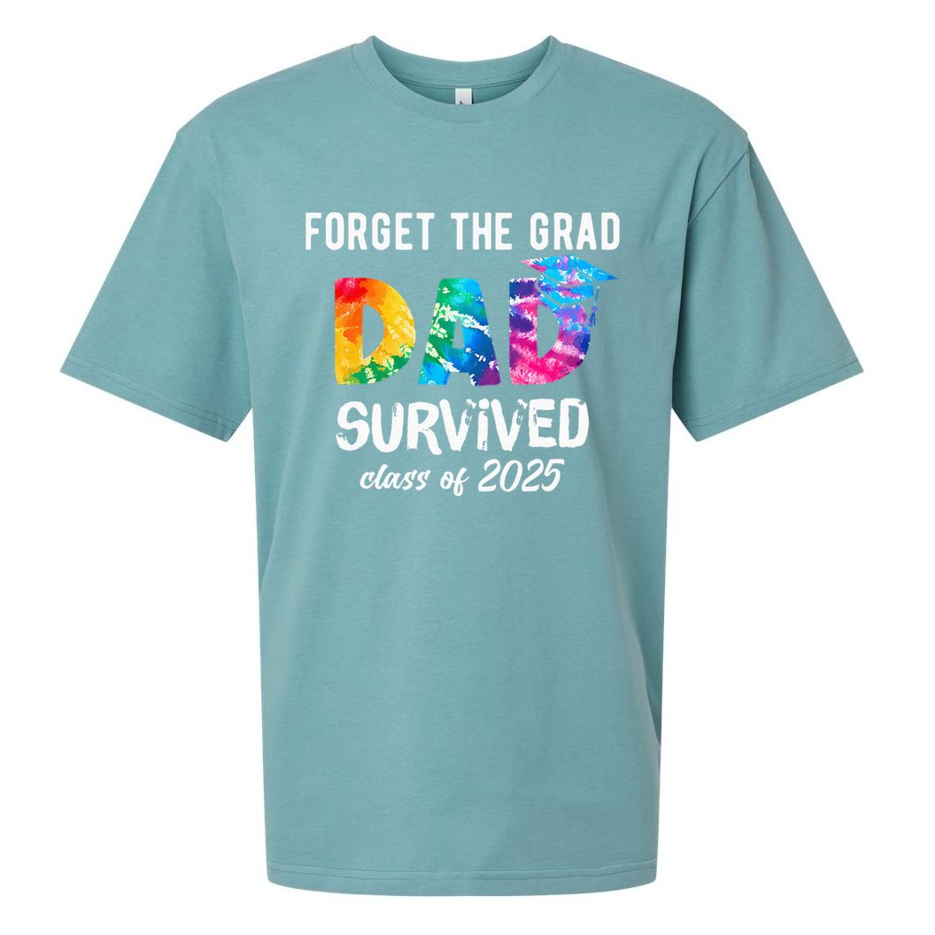 Proud Dad of A 2025 Graduate 2025 Sueded Cloud Jersey T-Shirt