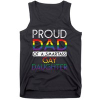 Proud Dad Of A Gay Daughter Straight Ally Lgbtq Pride Month Tank Top