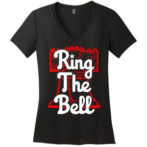 Philly Dancing On My Own Philadelphia Bells Baseball I Keep Women's V-Neck T-Shirt