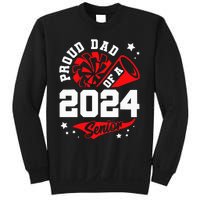 Proud Dad Of A 2024 Senior Cheer Dad Graduation Party Sweatshirt