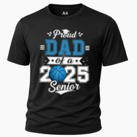 Proud Dad Of A 2025 Senior Graduate Basketball Theme Cooling Performance Crew T-Shirt