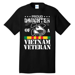 Proud Daughter Of A Vietnam Veteran Tall T-Shirt