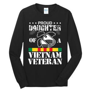 Proud Daughter Of A Vietnam Veteran Tall Long Sleeve T-Shirt