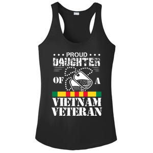 Proud Daughter Of A Vietnam Veteran Ladies PosiCharge Competitor Racerback Tank