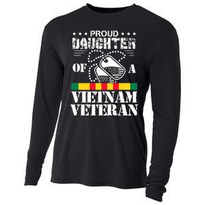 Proud Daughter Of A Vietnam Veteran Cooling Performance Long Sleeve Crew