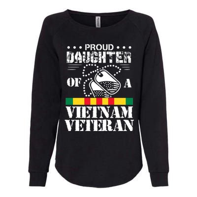 Proud Daughter Of A Vietnam Veteran Womens California Wash Sweatshirt