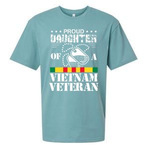 Proud Daughter Of A Vietnam Veteran Sueded Cloud Jersey T-Shirt