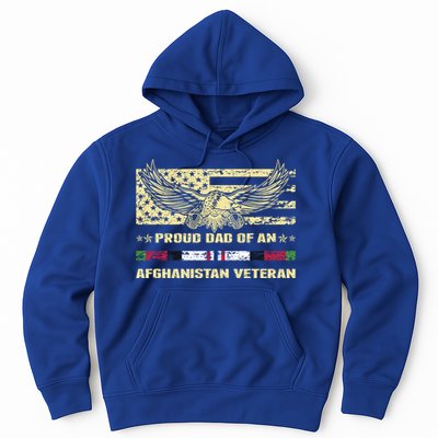 Proud Dad Of An Afghanistan Veteran Military Vets Father Gift Hoodie
