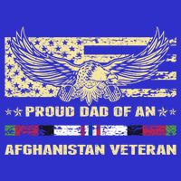 Proud Dad Of An Afghanistan Veteran Military Vets Father Gift Baby Bodysuit