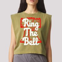 Philly Dancing on My Own Philadelphia Bells Baseball I Keep Garment-Dyed Women's Muscle Tee