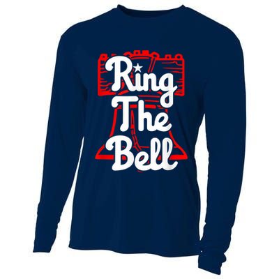 Philly Dancing on My Own Philadelphia Bells Baseball I Keep Cooling Performance Long Sleeve Crew