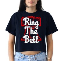 Philly Dancing on My Own Philadelphia Bells Baseball I Keep Women's Crop Top Tee