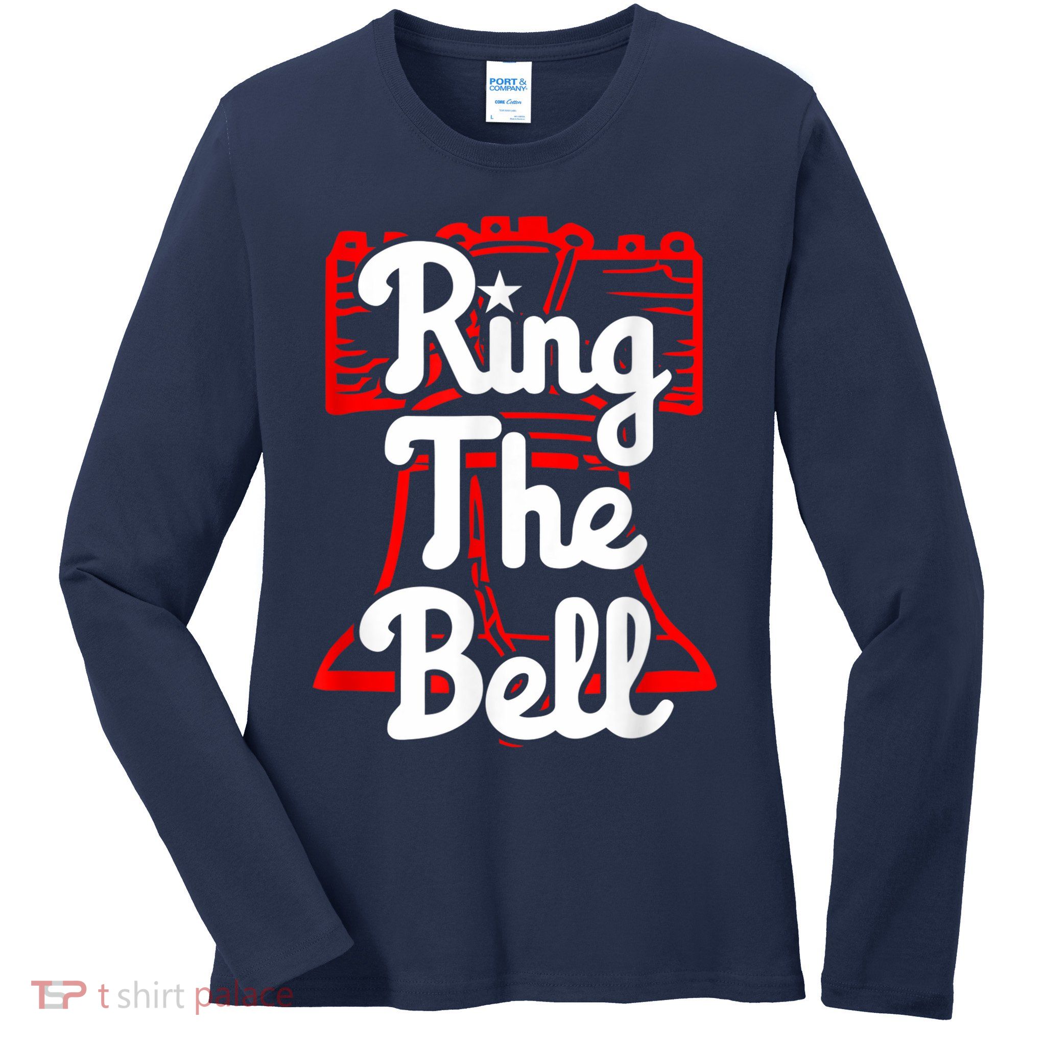 Philly Dancing on My Own Philadelphia Bells Baseball I Keep Ladies Long Sleeve Shirt