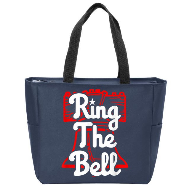 Philly Dancing on My Own Philadelphia Bells Baseball I Keep Zip Tote Bag