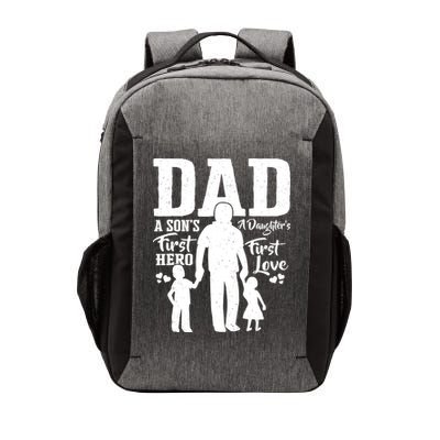 Proud Dad Of Twins Best Fathers Day Gift From Son Vector Backpack