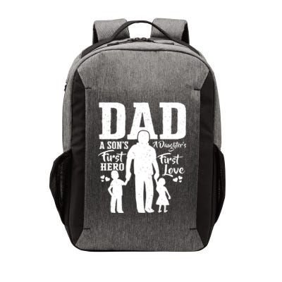 Proud Dad Of Twins Best Fathers Day Gift From Son Vector Backpack