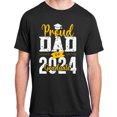 Proud Dad Of A 2024 Graduate Adult ChromaSoft Performance T-Shirt