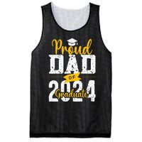 Proud Dad Of A 2024 Graduate Mesh Reversible Basketball Jersey Tank