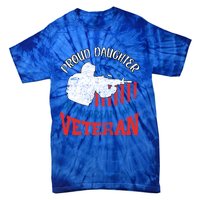 Proud Daughter Of A Korean War Veteran Usa Soldier Dad Mom Gift Tie-Dye T-Shirt