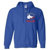 Proud Daughter Of A Korean War Veteran Usa Soldier Dad Mom Gift Full Zip Hoodie