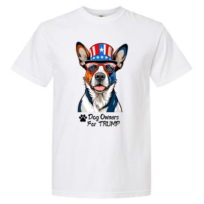 Patriotic Dog Owners For Trump Garment-Dyed Heavyweight T-Shirt