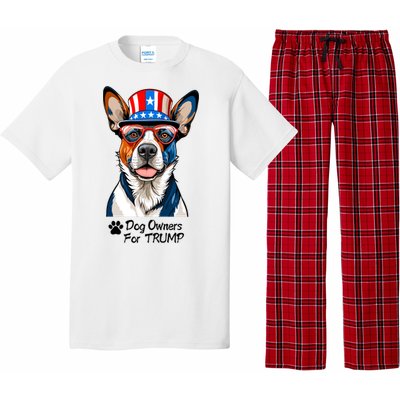 Patriotic Dog Owners For Trump Pajama Set